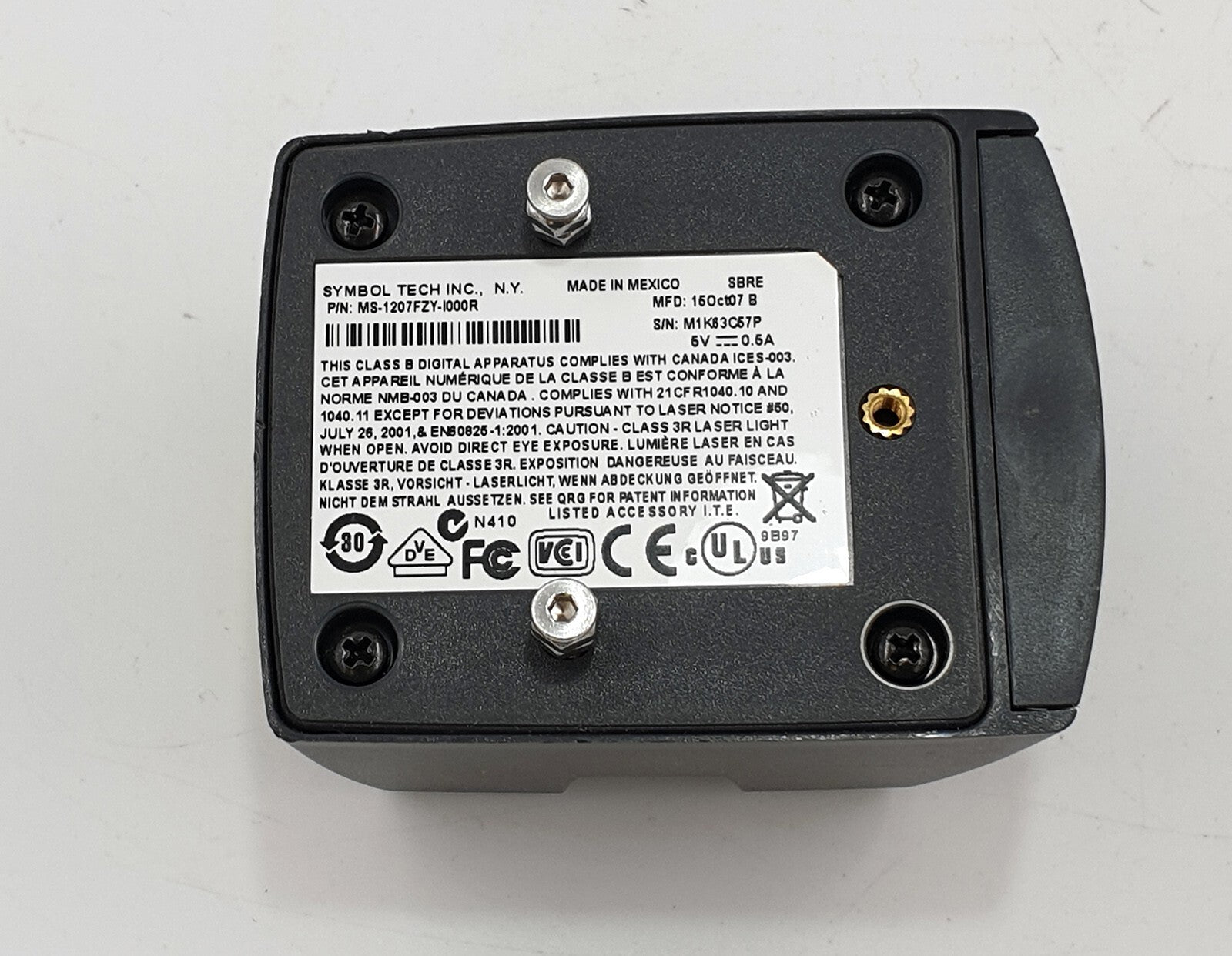 MiniScan Fixed Barcode Scanner Reader by Symbol