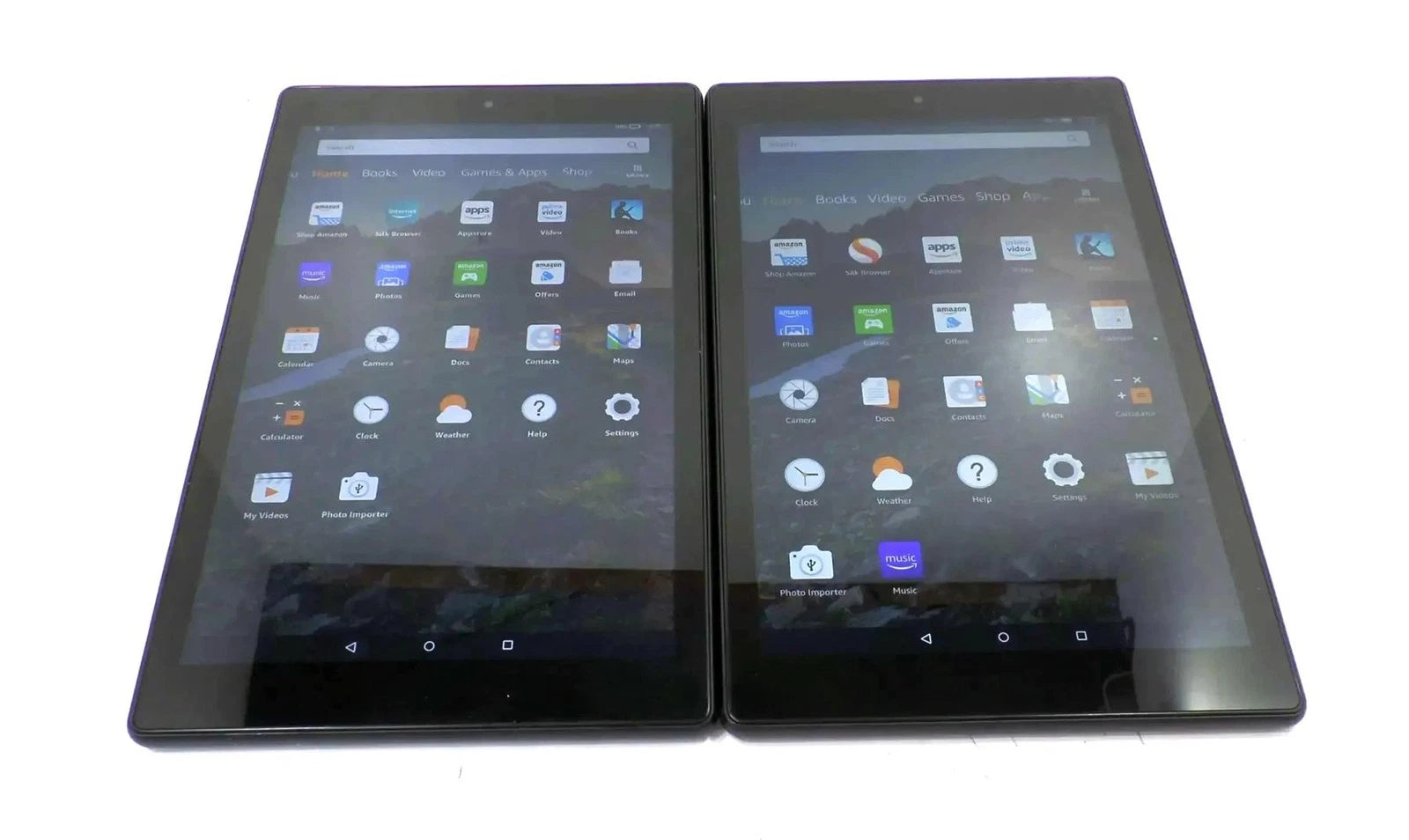 Lot of 2 Amazon Fire HD 10 7th Gen Kids Edition 32GB Wi-Fi 10.1" Tablet