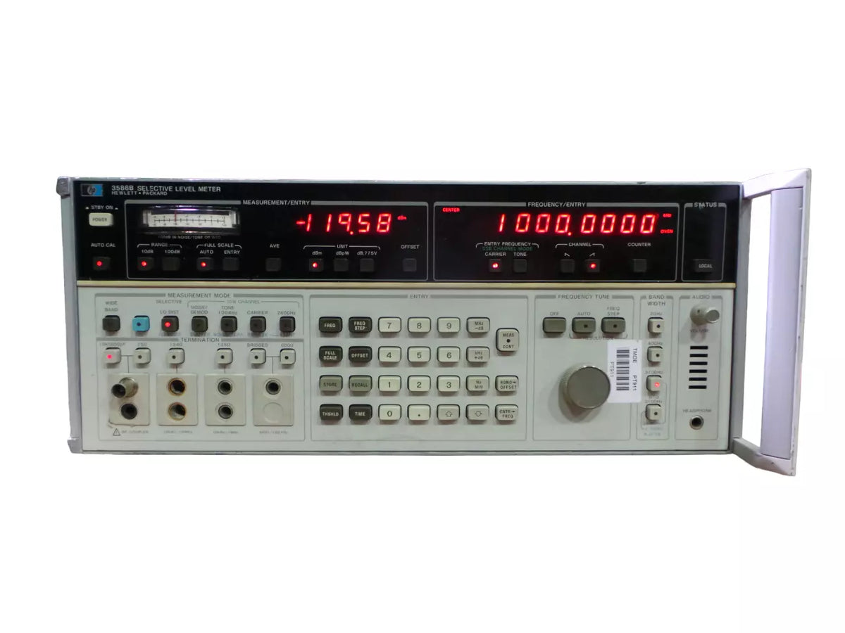 HP 3586B Selective Level Meter - High Precision Measurement Tool