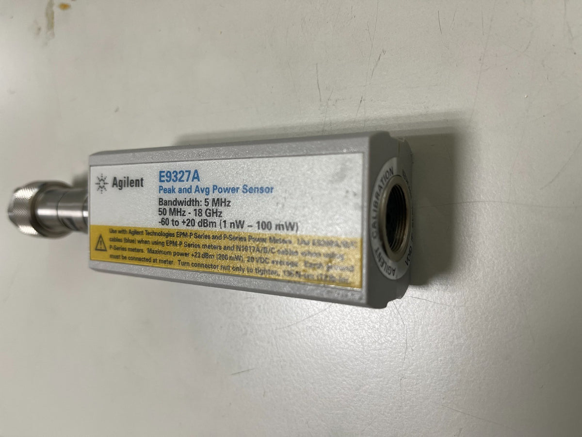 Agilent E9327A 50MHz-18GHz E-Series Peak and Average Power Sensor_0010 - XG eqpt