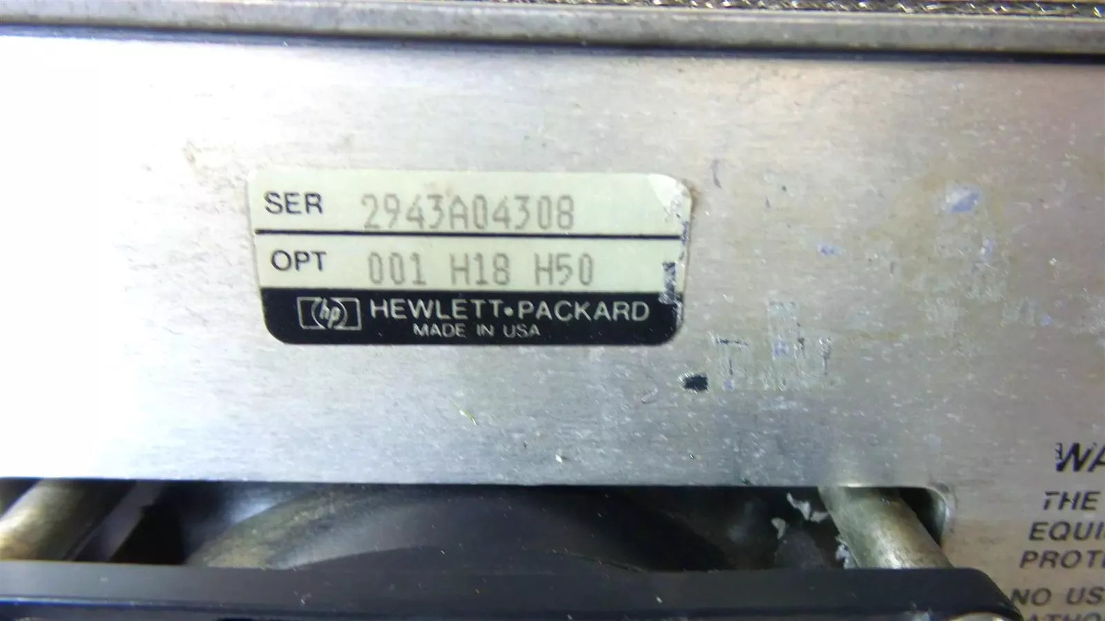 HP 8590A 1MHz - 1.79 GHz Spectrum Analyzer