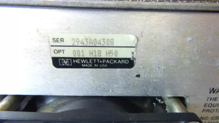 HP 8590A 1MHz - 1.79 GHz Spectrum Analyzer