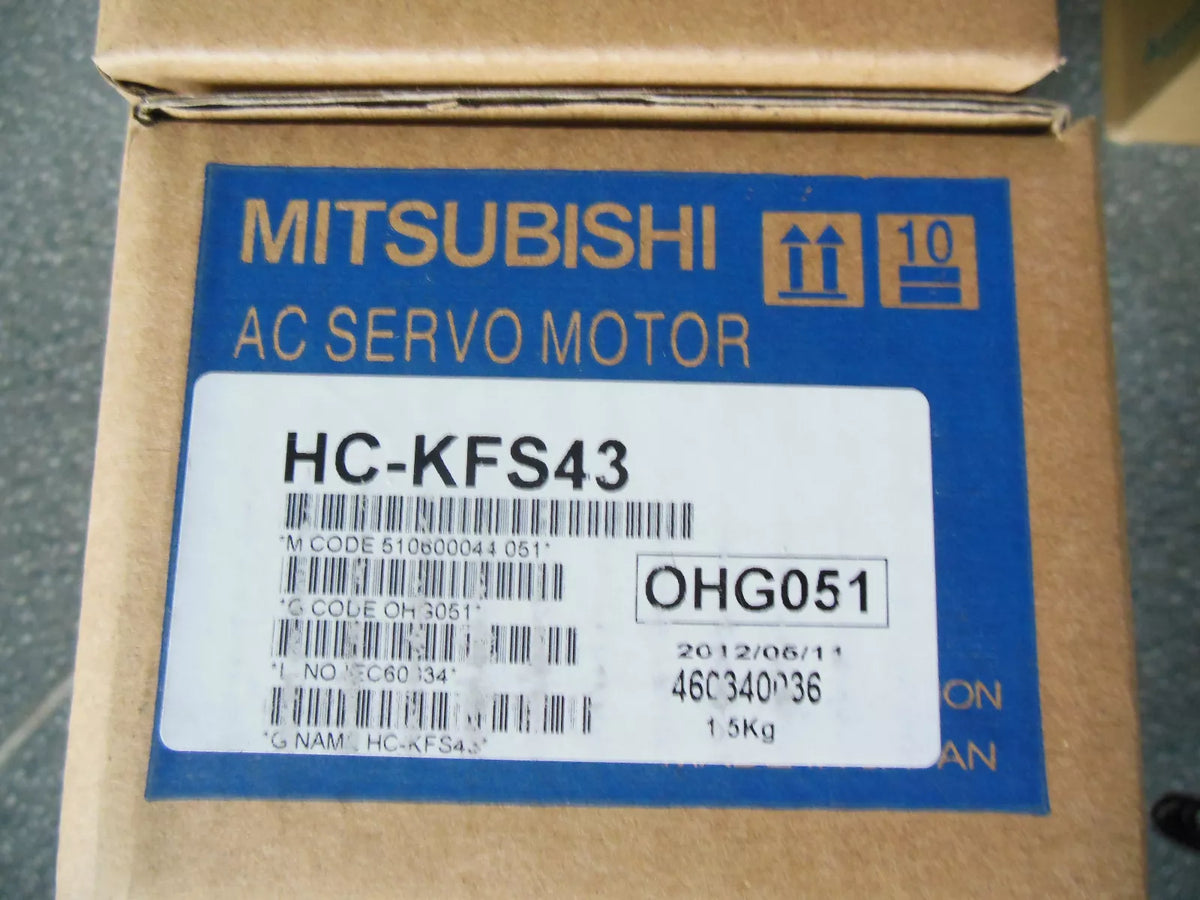 New Mitsubishi HC-KFS43 Servo Motor HCKFS43 - Expedited Shipping