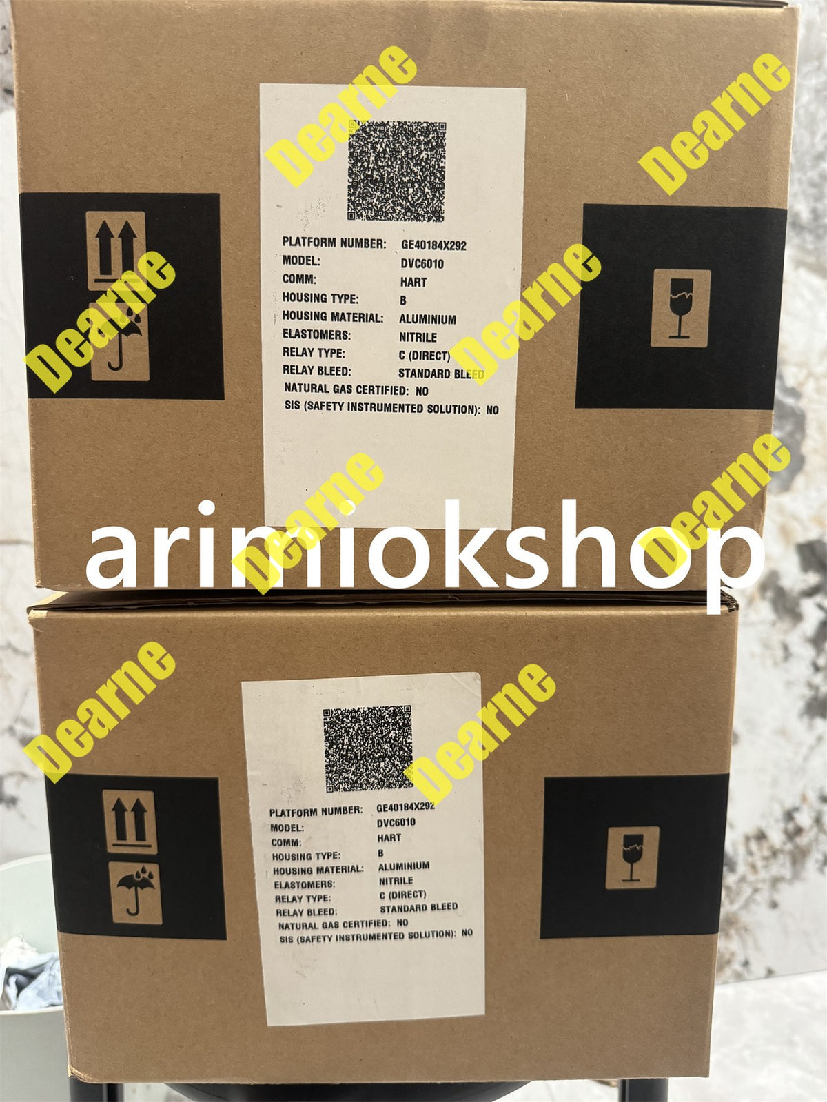 DVC6010 Valve Positioner Single acting without feedback by Fisher