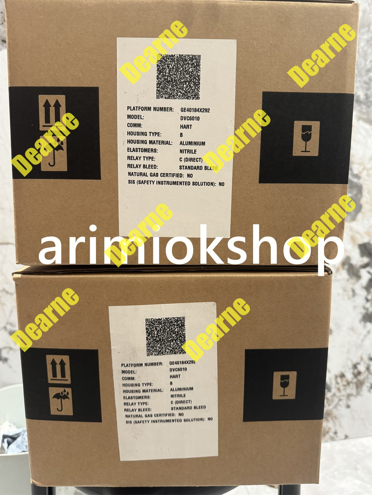 DVC6010 Valve Positioner Single acting without feedback by Fisher
