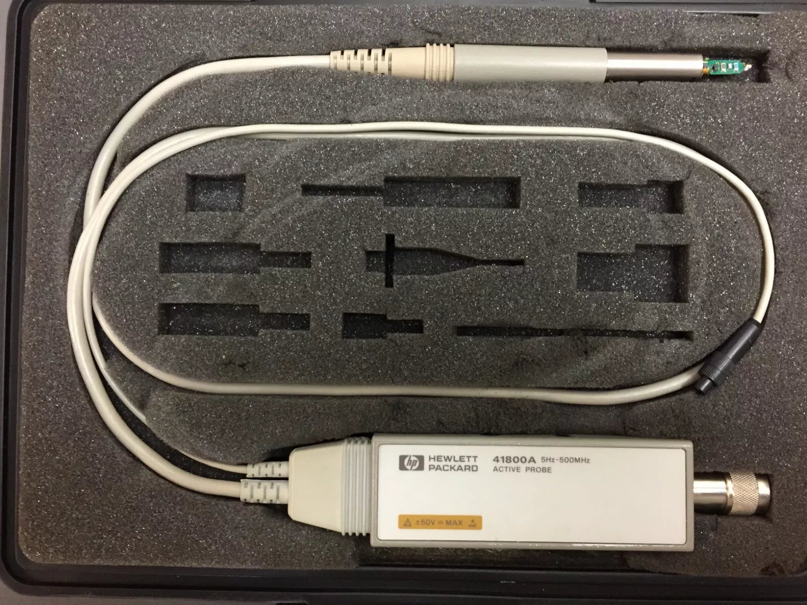 HP/Agilent/Keysight 41800A Active Probe with Special Head, 5 Hz to 500 MHz