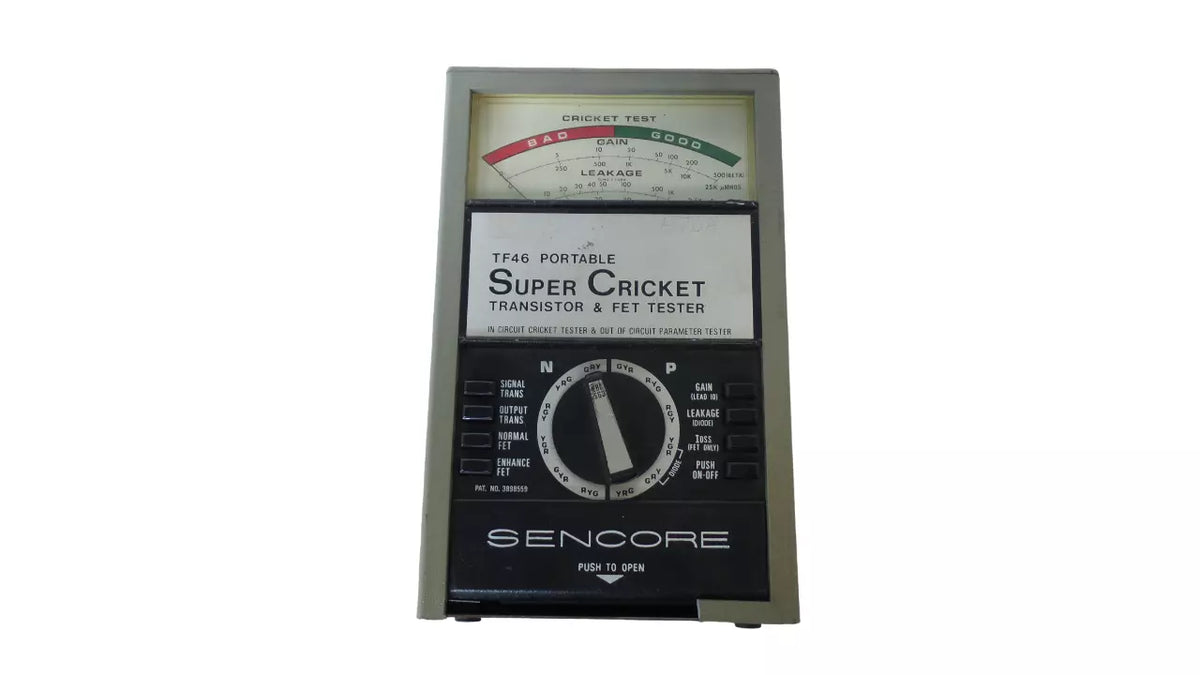 SENCORE TF46 Super Cricket TRANSISTOR FET TESTER