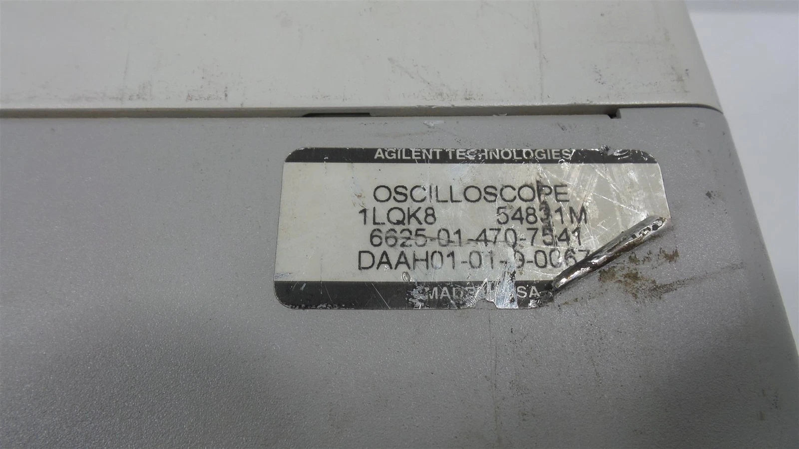 Agilent 54831M Infiniium Oscilloscope 600 MHz 4 GS/a - No accessories