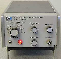 HP Agilent Keysight 221A Square Wave Generator, 10 MHz