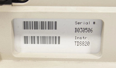Tektronix TDS 820 6GHz Two Channel Digital Oscilloscope