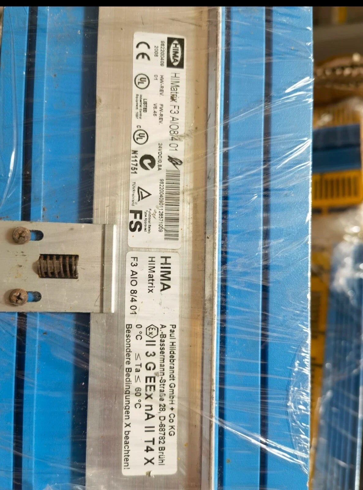 HIMA trix F3AIO8/401 - High-Performance Analog Input/Output Module