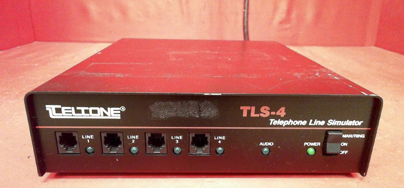 Teltone TLS-4 Telephone Line Simulator for Testing Communication Systems