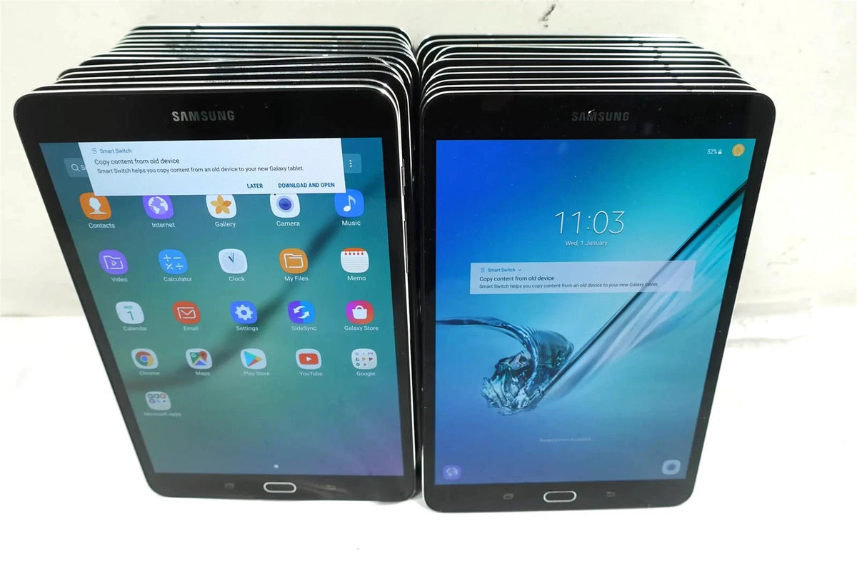 Lot 25 Samsung Galaxy Tab S2 SM-T710 32GB Wi-Fi 8" Android Tablet - Black