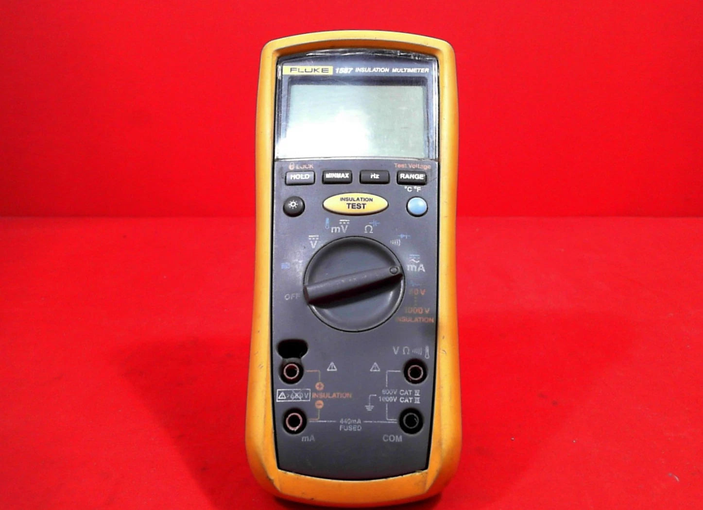 Fluke 1587 Insulation Multimeter with True-RMS AC Voltage and Current Measurement