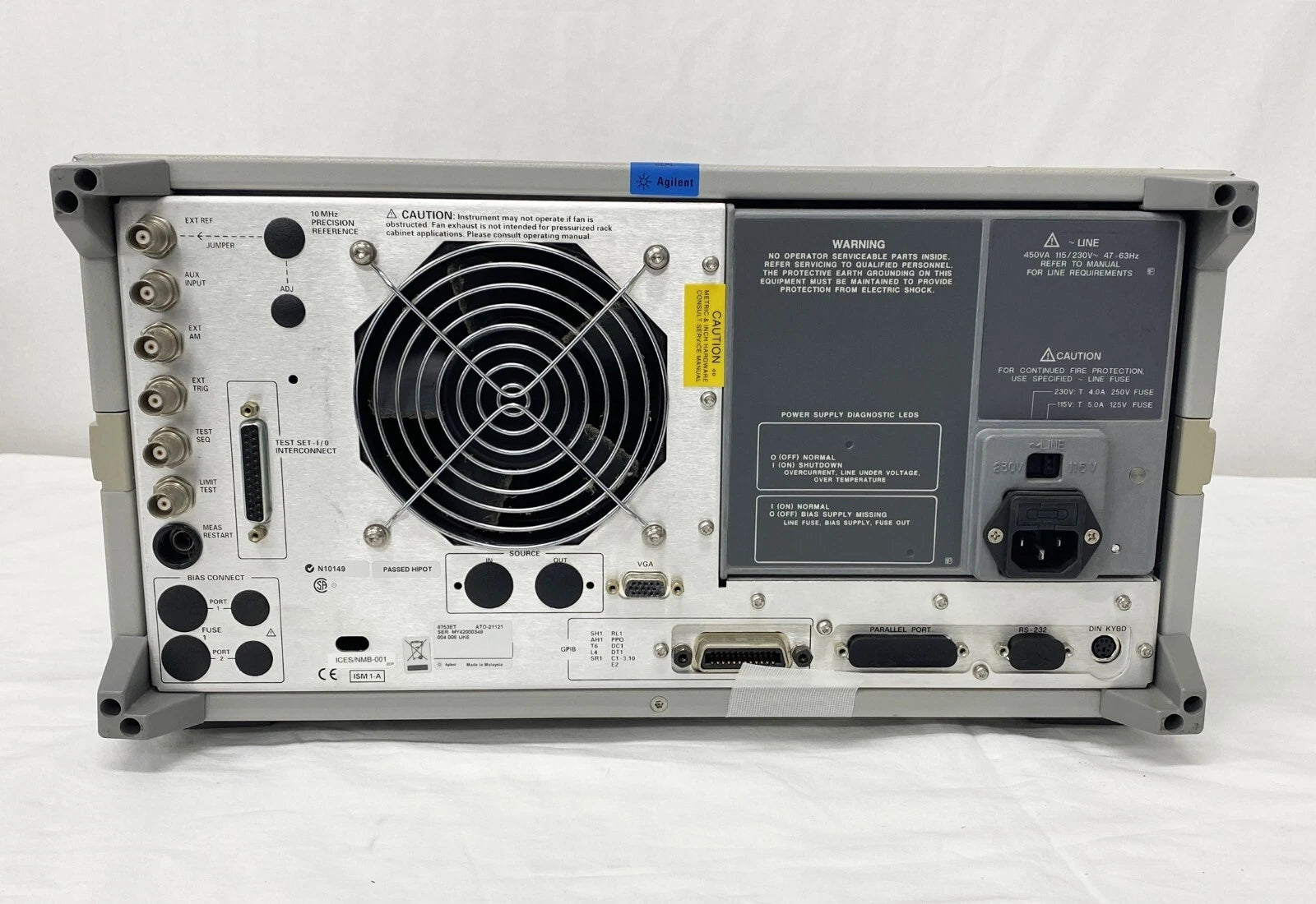Agilent 8753ET/004/006 300KHz-6GHz Network Analyzer