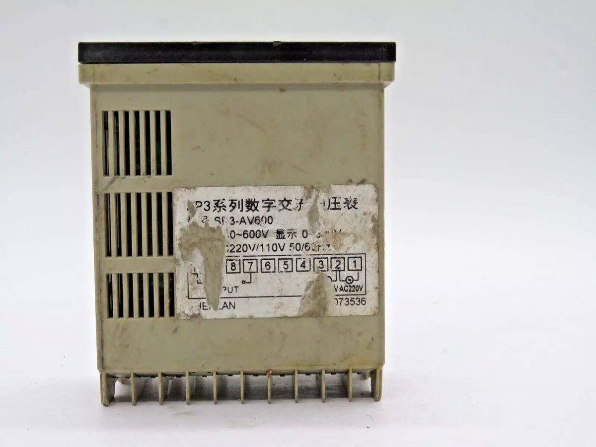 Shenlan SB3-AV600 Voltage Power Meter 220V 50/60Hz