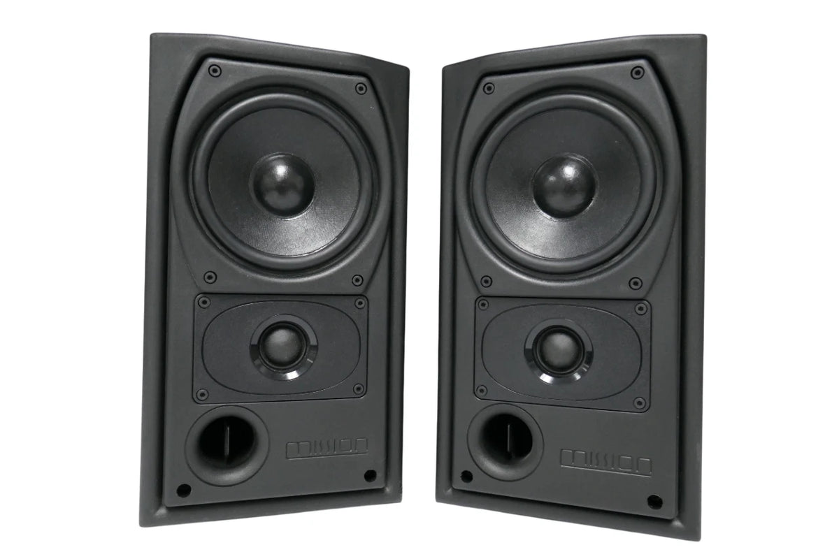 Mission 731 Speakers 2-Way Reflex Bookshelf Speakers - Free shipping