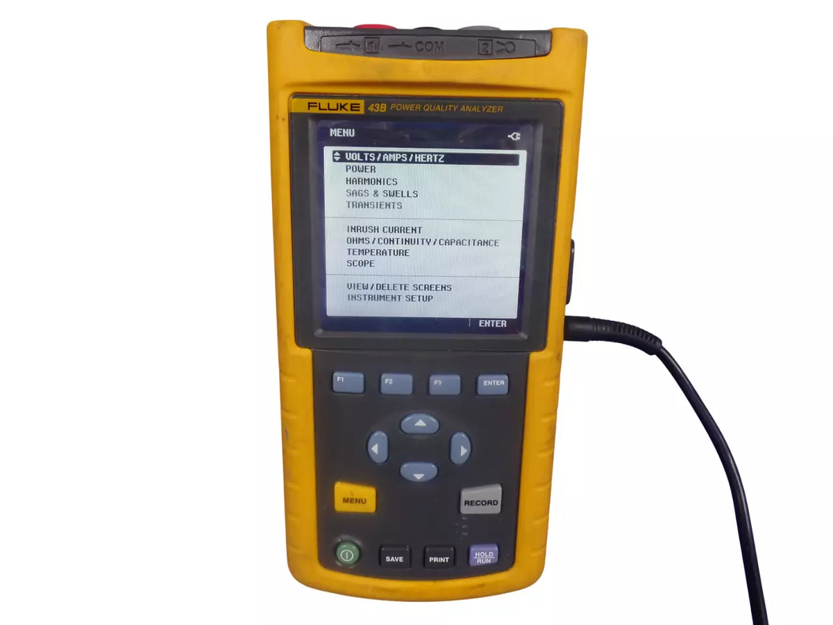FLUKE 43B Power Quality Analyzer - High-Quality Energy Monitoring