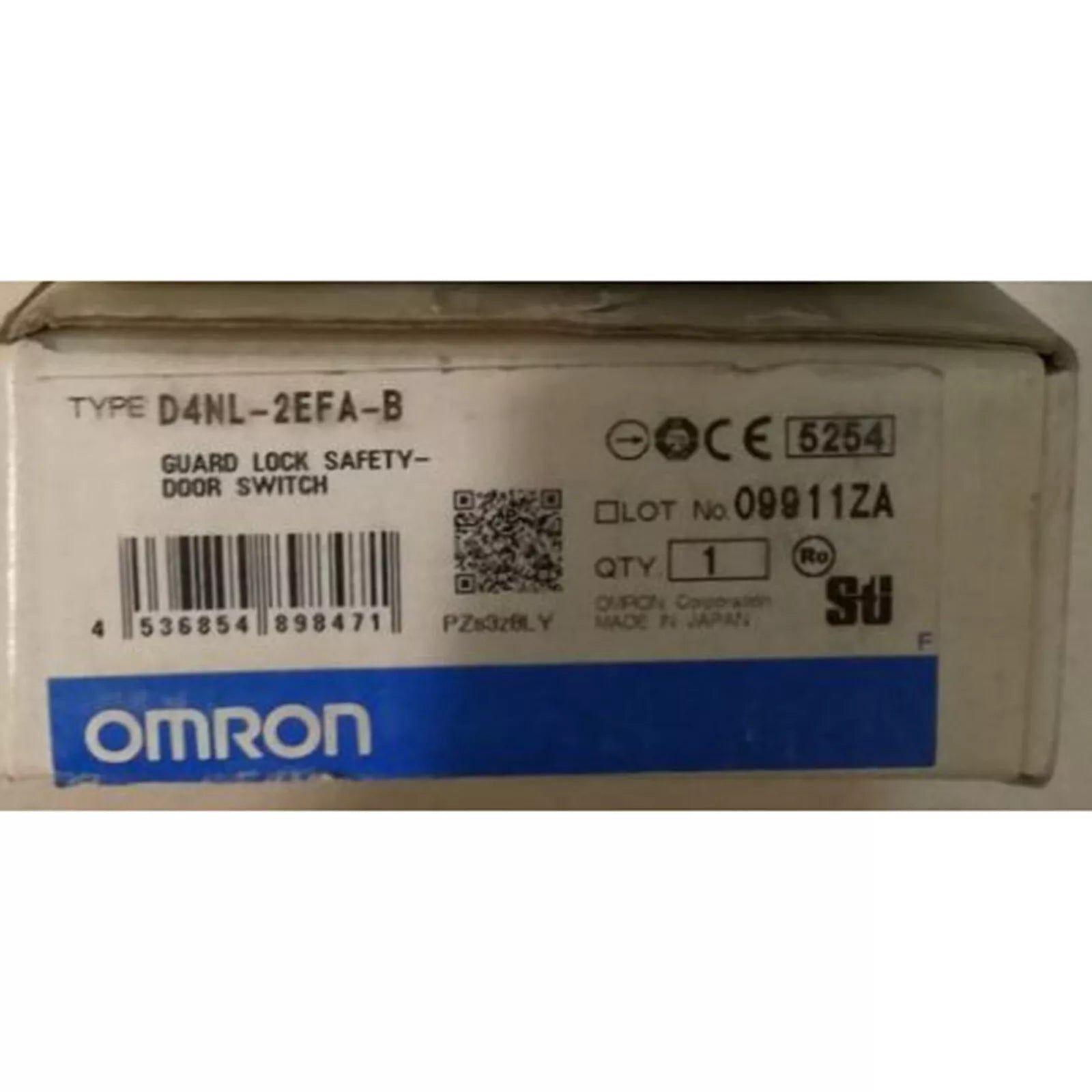 Omron D4NL-2EFA-B Safety Gate Switch D4NL2EFAB