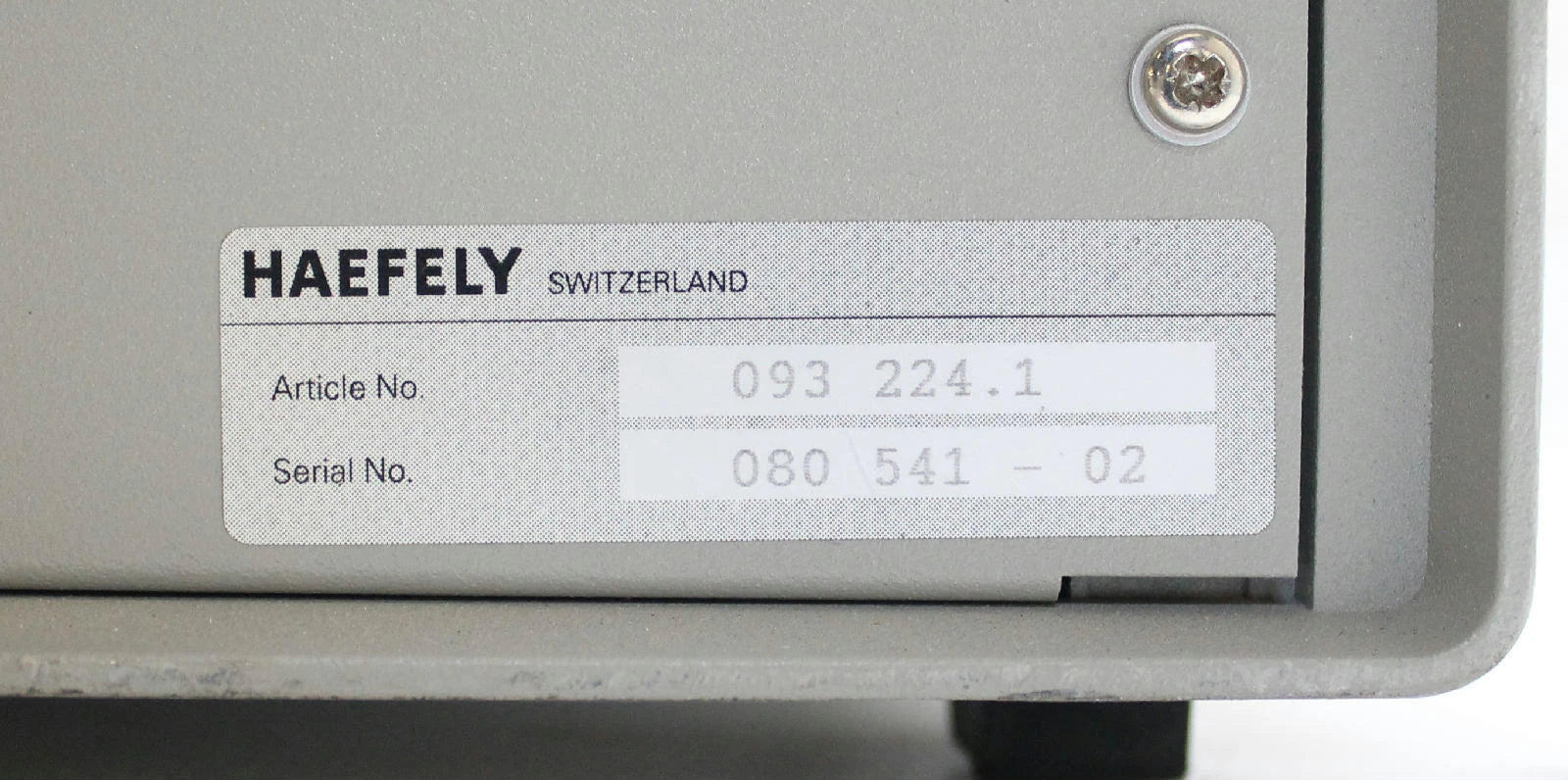 Haefely FP-Surge 16:1 Coupling Filter