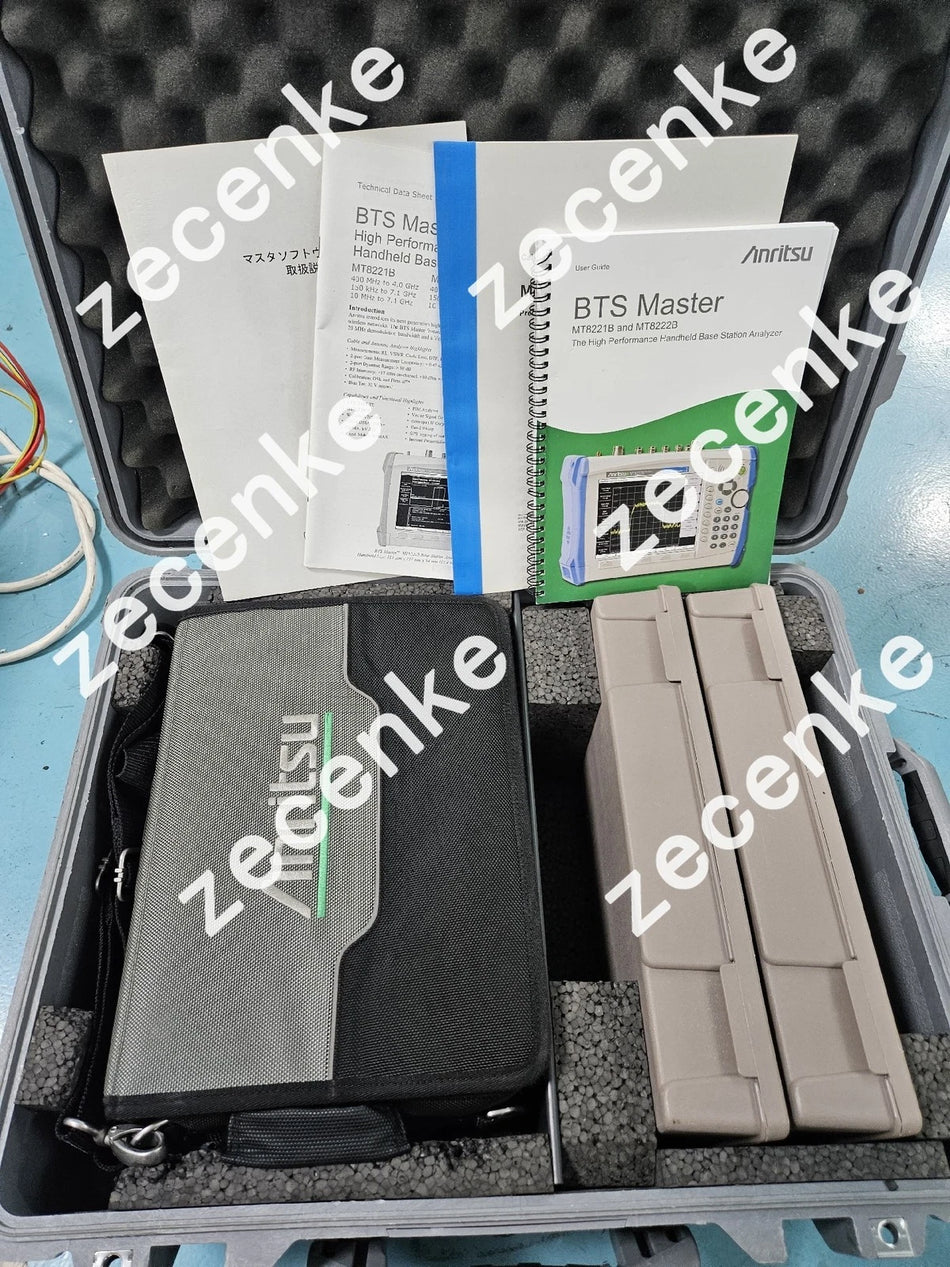 ANRITSU MT8222B Used Base Station Analyzer Tested Good DHL/FedEx