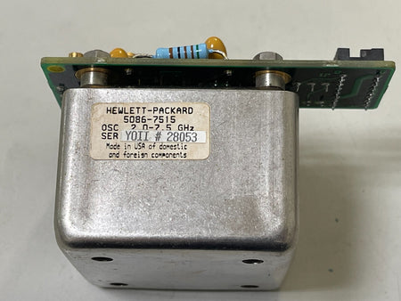 HP Agilent YTO YIG tuned oscillator 5086-7515 2.0-7.5GHz for 8360 series