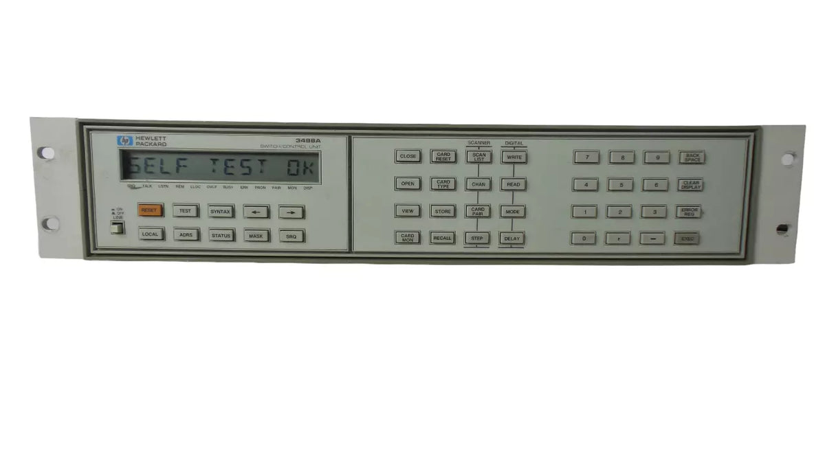 HP 3488A Switch/Control Unit - High Quality Test Equipment
