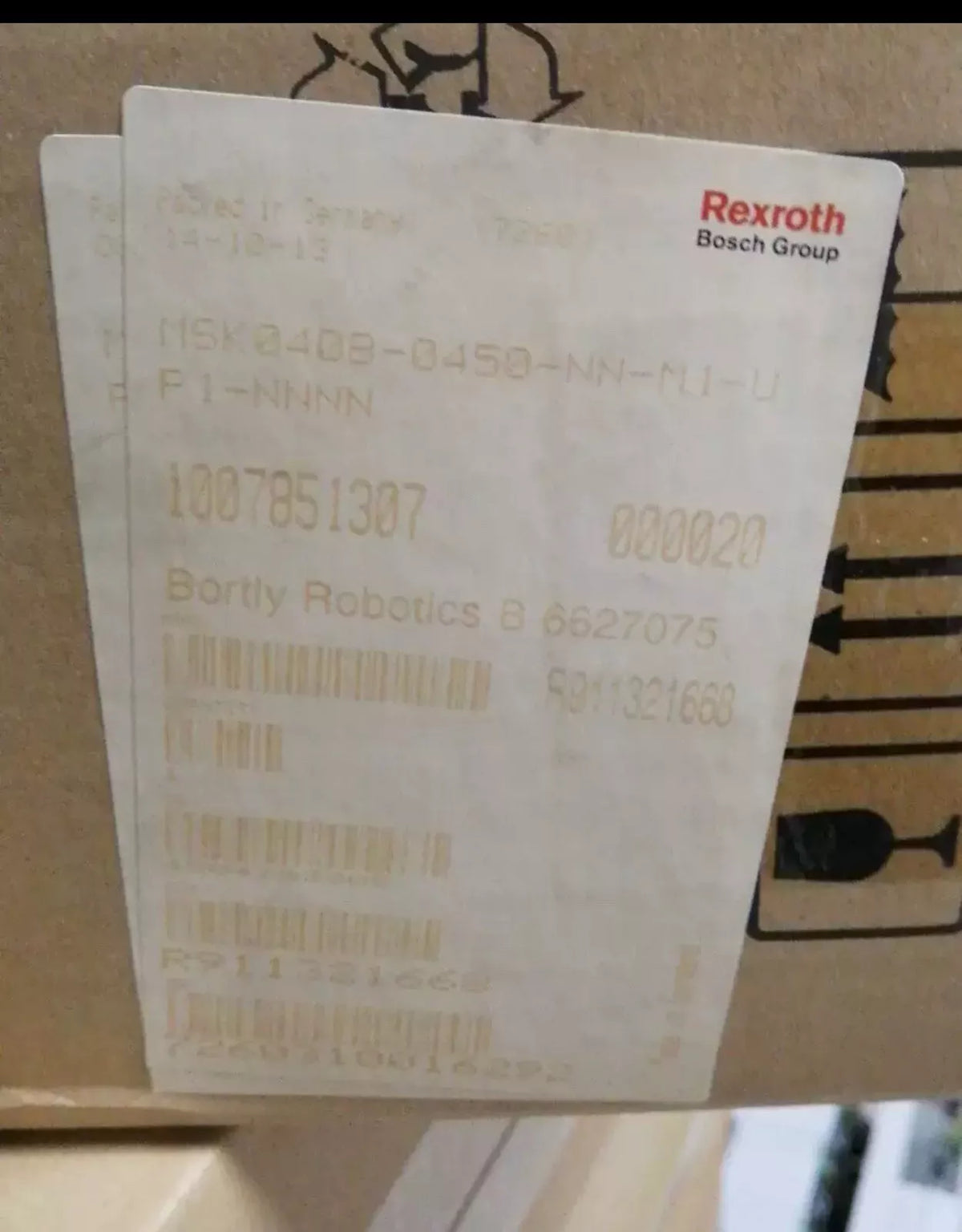 Rexroth MSK040B-0450-NN-M1-UP1-NNNN R911321668 Product