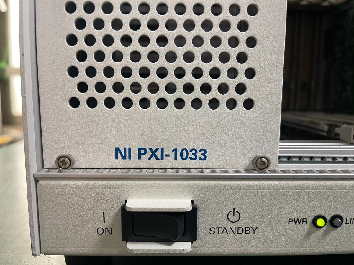 National Instruments PXI-2596 26.5GHz Dual 6X1 Multiplexer +PXI-1033 PXI Chassis - XG eqpt
