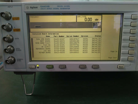 Agilent E4433B ESG Vector Signal Generator 250kHz-4GHz _2256 - XG eqpt