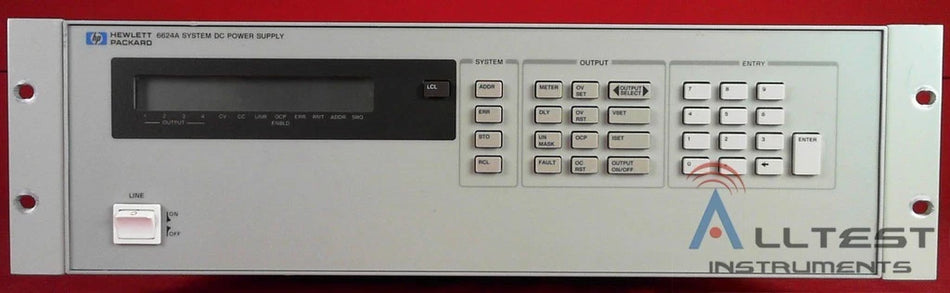 HP Agilent 6624A System DC Quad Power Supply