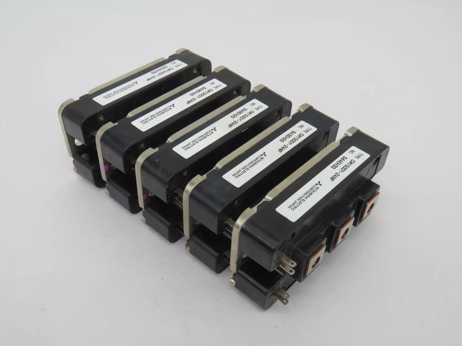 Set of 5 Mitsubishi Electric CM150DY-24NF IGBT Module 150 Amp 1200V Lot
