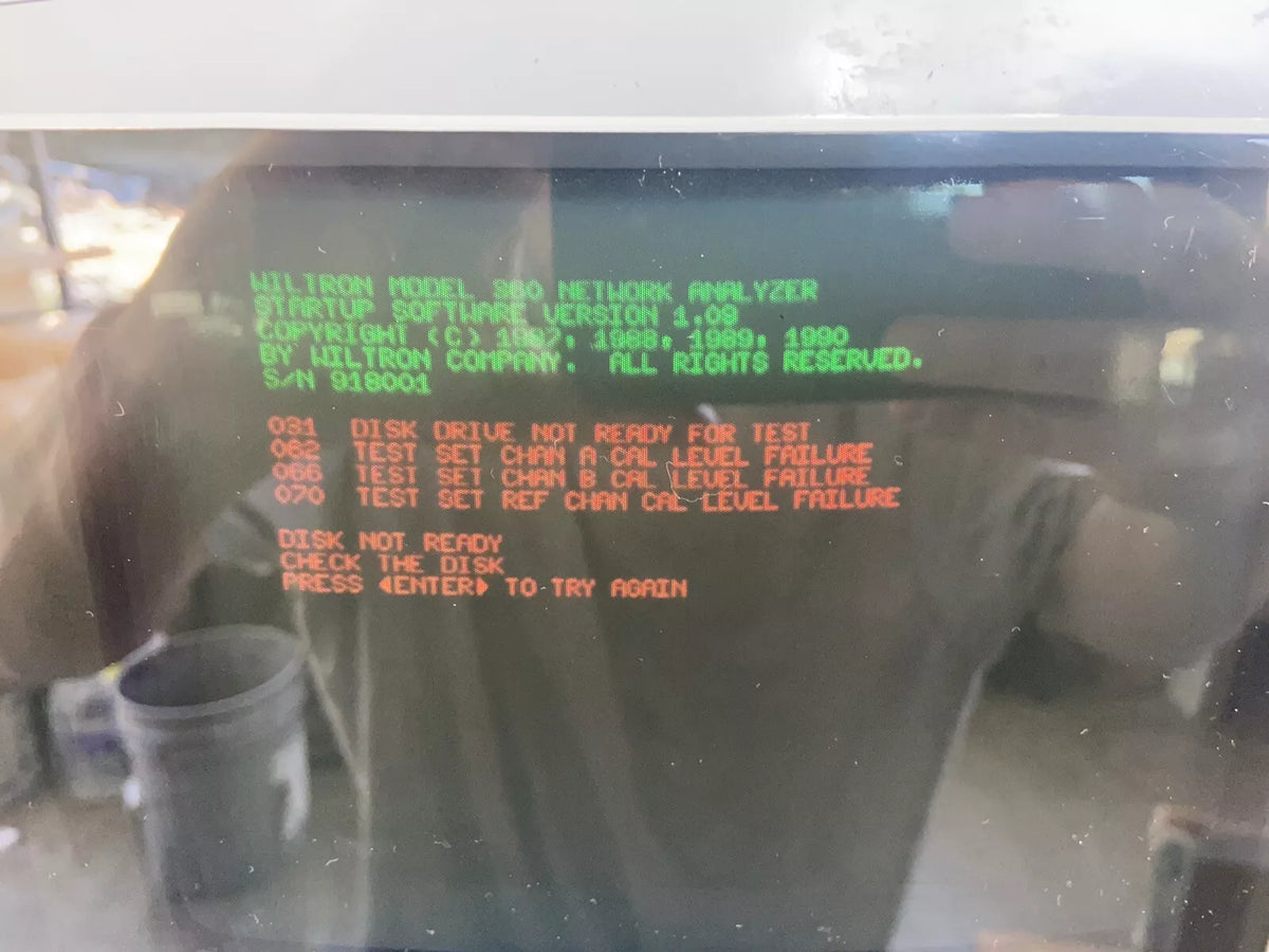 Wiltron Anritsu 360 10 MHz-40 GHz VNA System