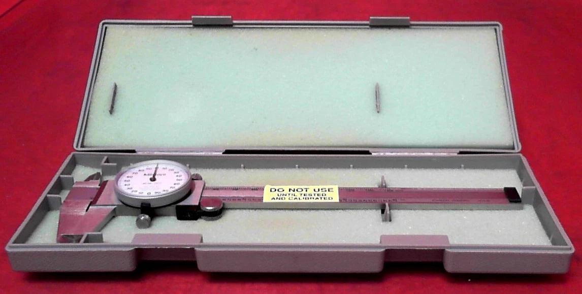Mitutoyo 505-626-50 AT428676738 6- 150mm Stainless Shock Proof Dial Caliper