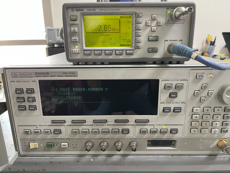 HP Agilent 83650B 10MHz-50GHz Synthesized Sweep Signal Generator Opt. 001 _0308 - XG eqpt