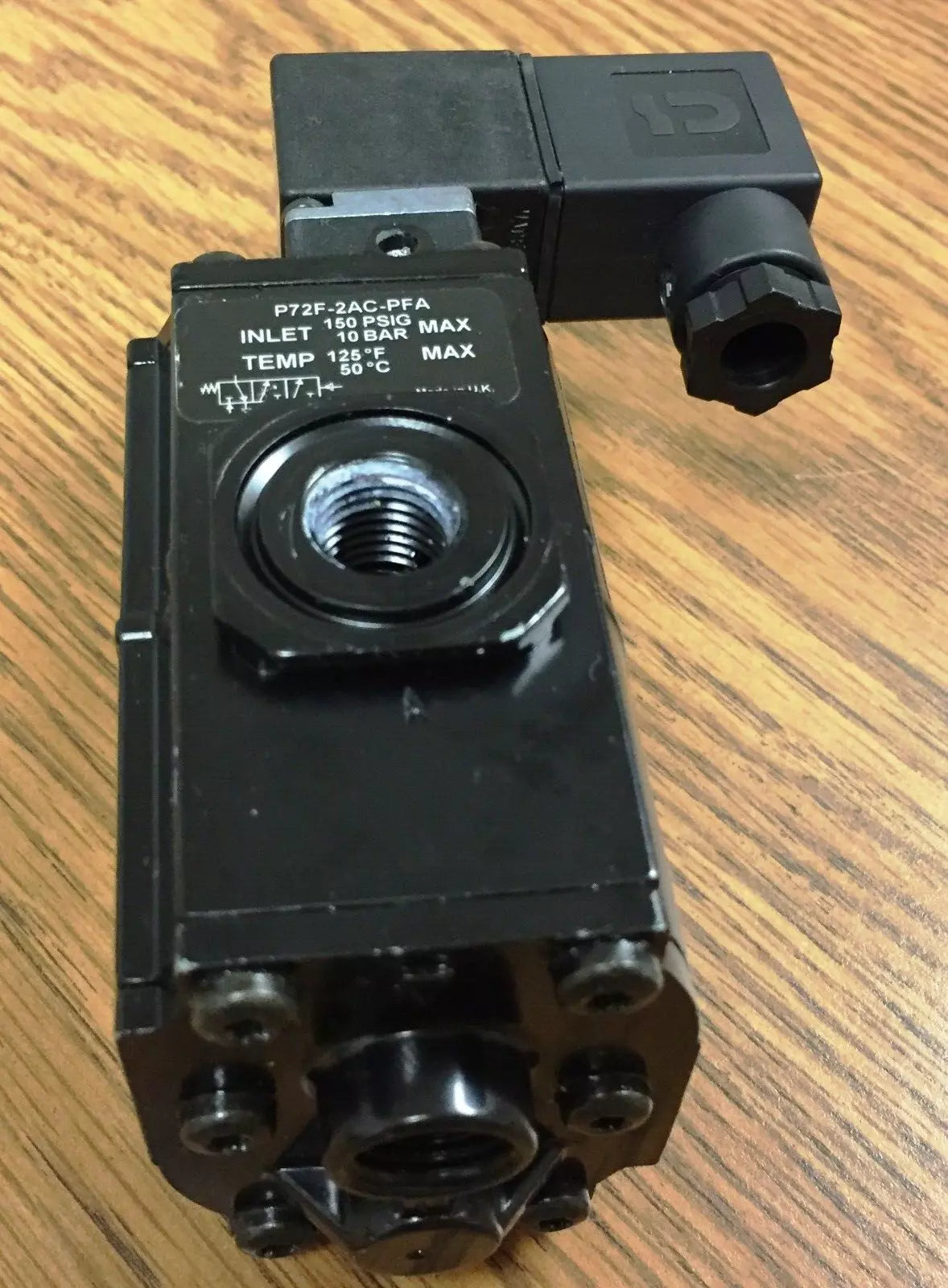 Norgren P72F-2AC-PFA Soft Start/Dump Valve with Norgren QM/48/13J/28
