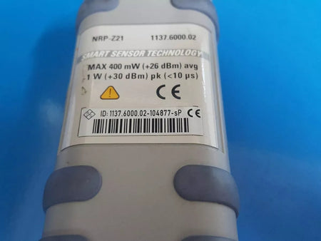 R&S NRP-Z21 Average Power Sensor, 10 MHz to 18 GHz, AS-IS, SWR Fail (4877)