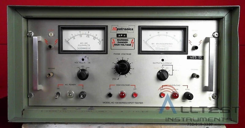 Hipotronics HD115 AC/DC Hipot Insulation Tester