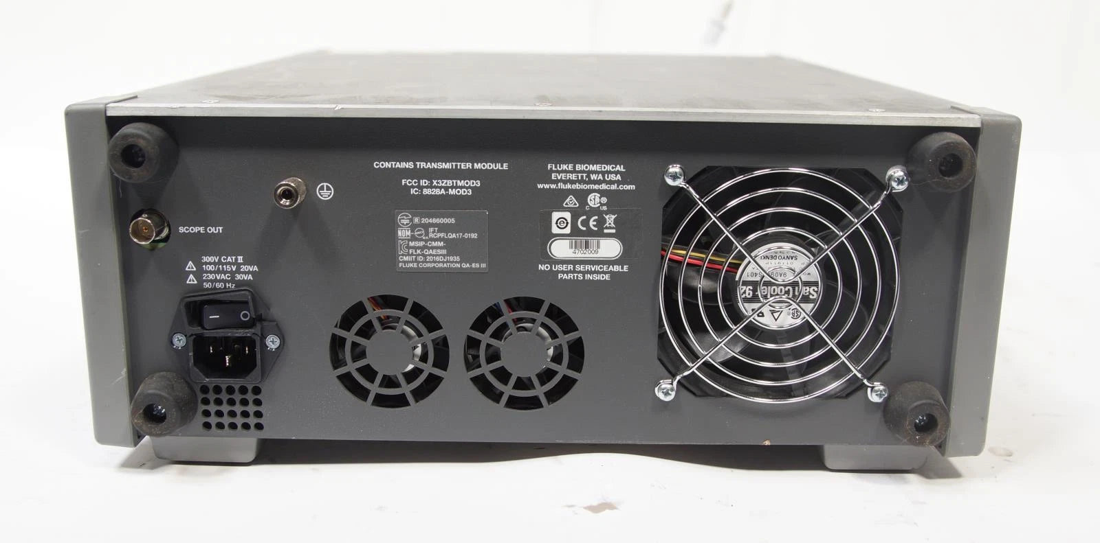 Fluke Biomedical QA-ESIII QA-ES3 Electrosurgery Analyzer