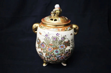 Satsuma Porcelain Incense Burner