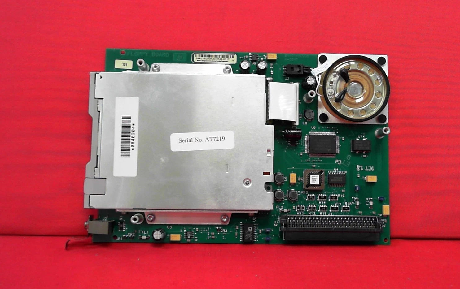 HP Agilent Keysight E4401-60008 A6 Speaker/Floppy Assembly
