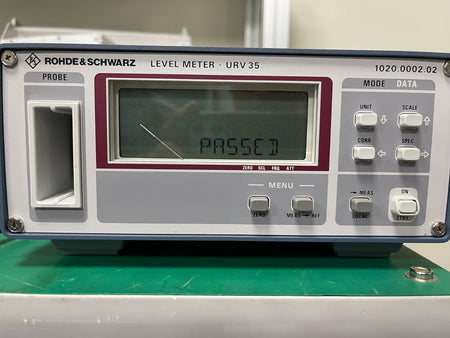 Rohde & Schwarz URV35 Level meter , 220~240 ACV - XG eqpt