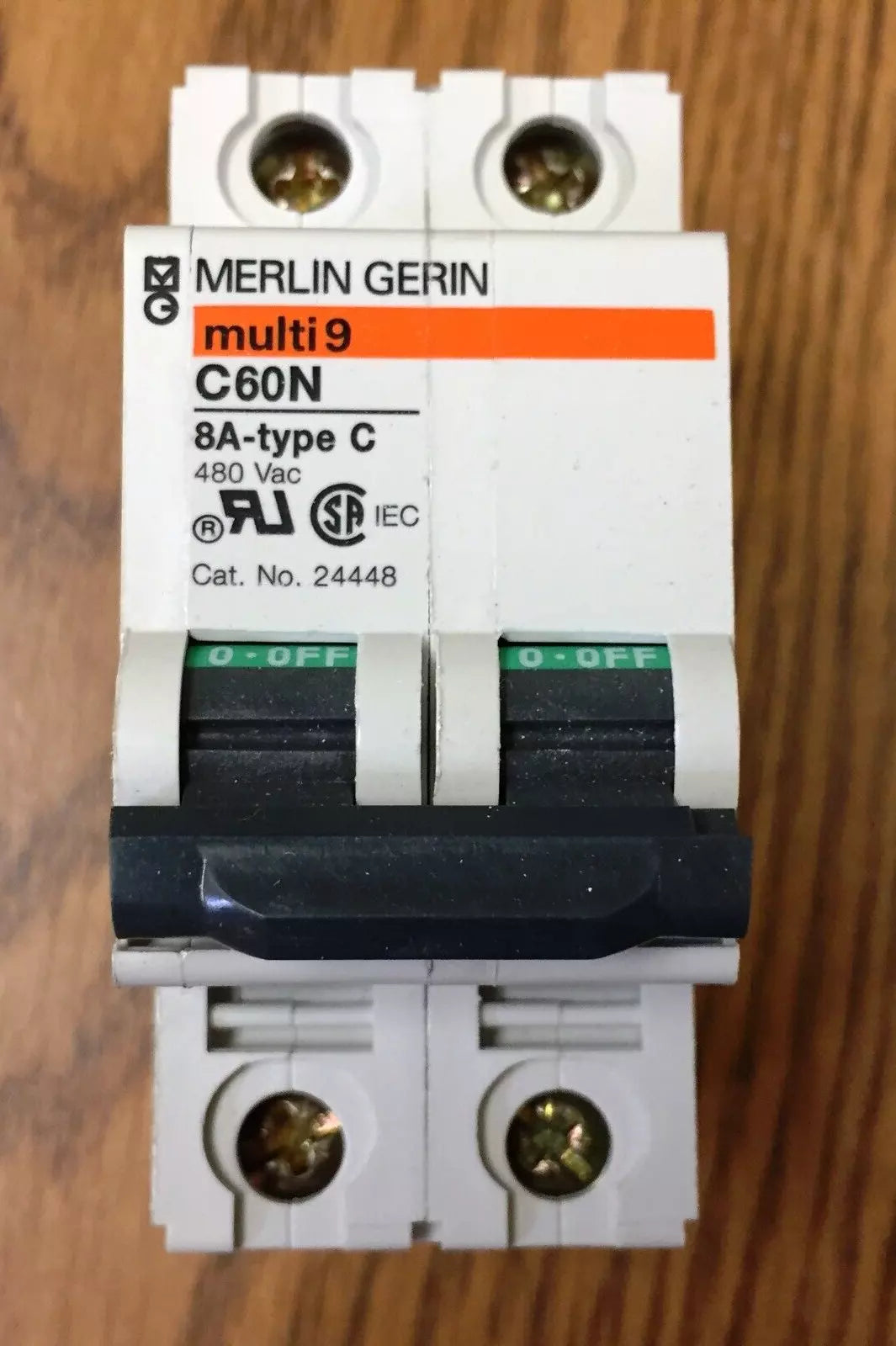 Schneider Electric Merlin Gerin MG24338 C60N Supplementary Protector