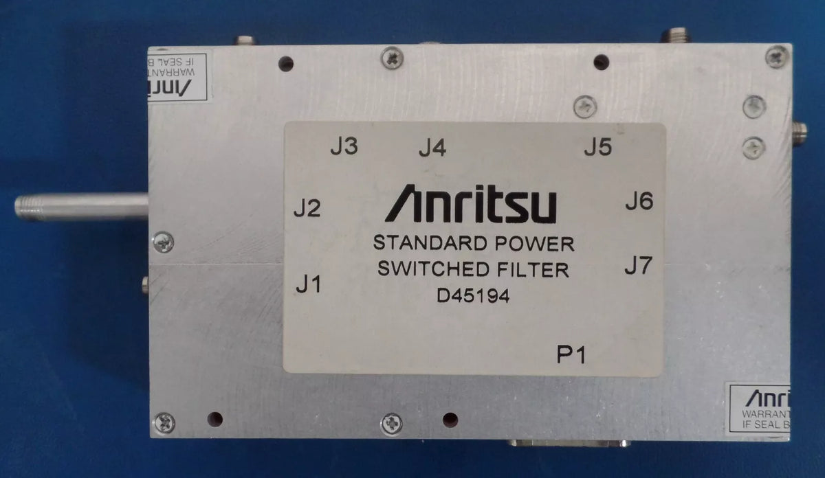 Anritsu/Wiltron D45194 Standard Power Switched Filter