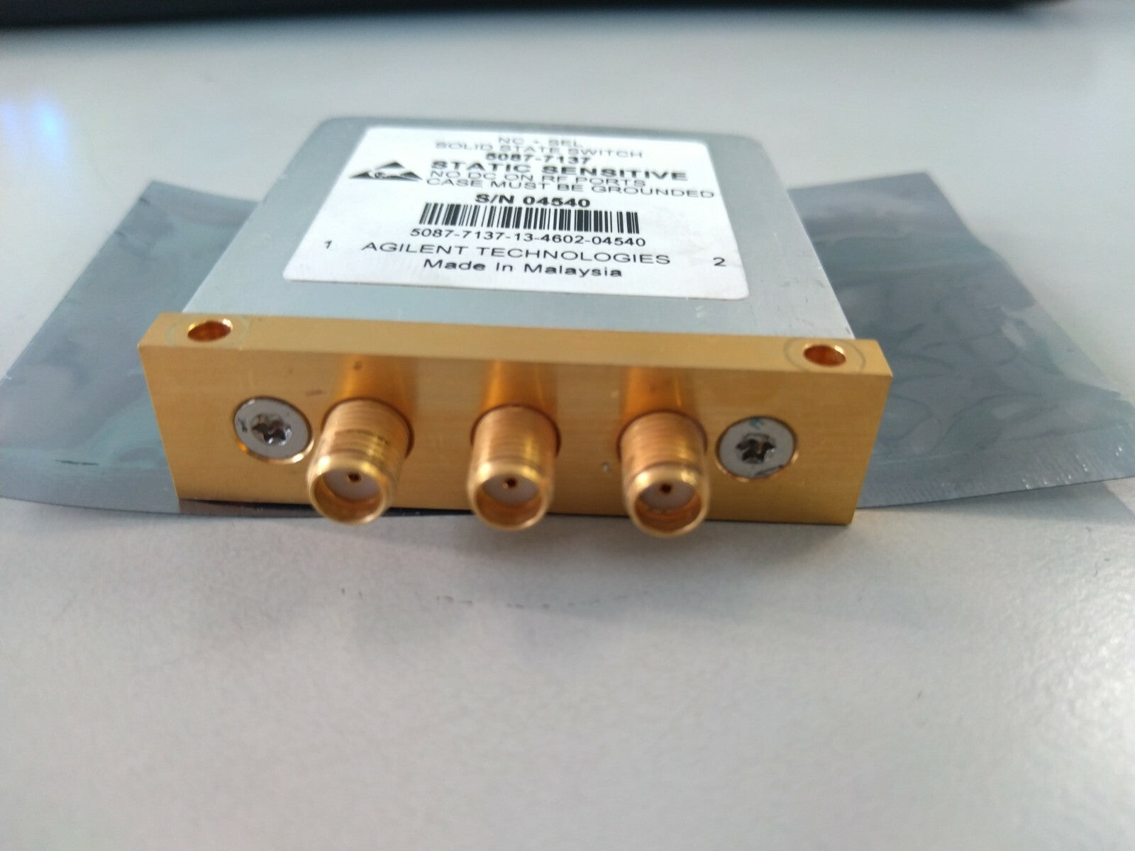 HP Agilent Keysight 5087-7137 Solid State Switch Assembly