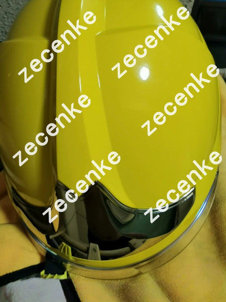 MSA Gallet F1XF Yellow Helmet Size Large for Firefighters Brand New in Box