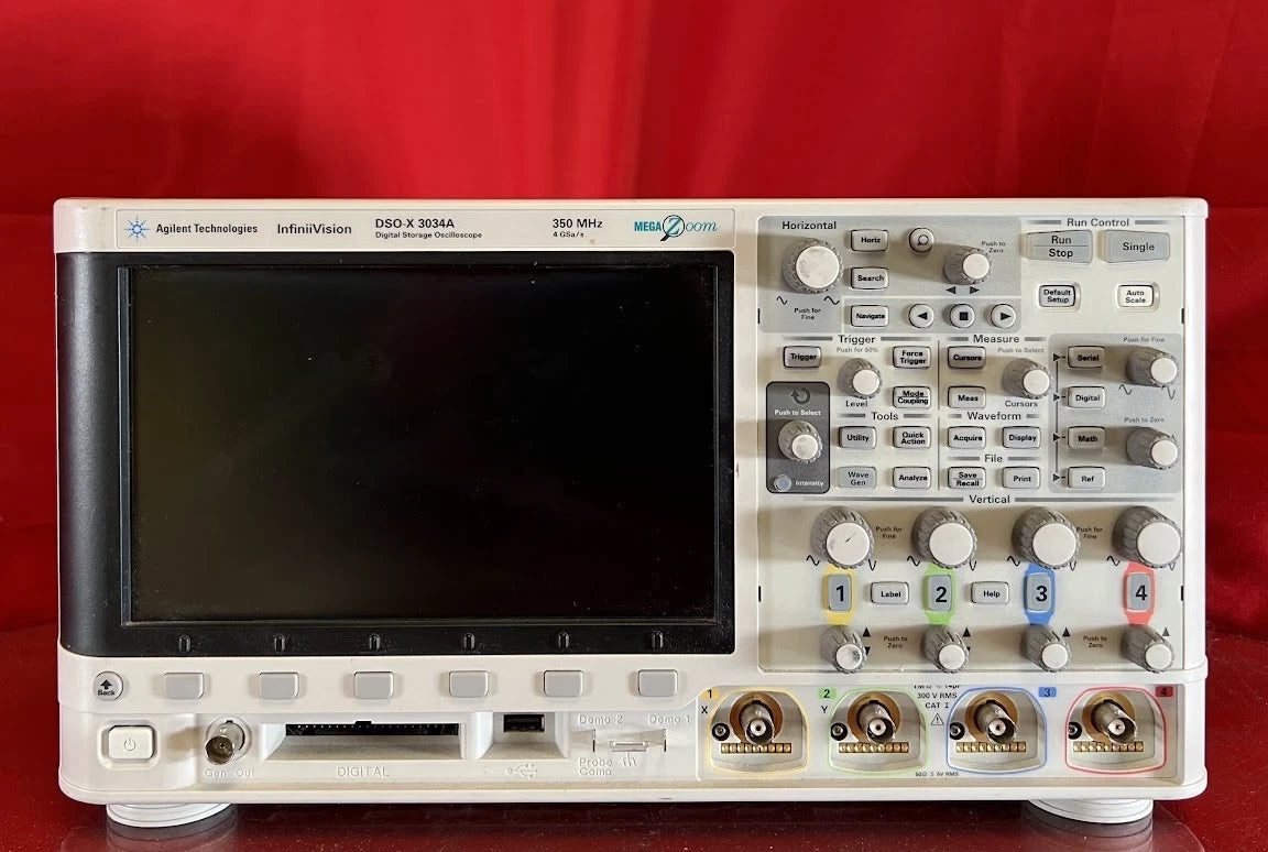 Keysight Agilent DSOX3034A Oscilloscope 350 MHz, 4 Channels