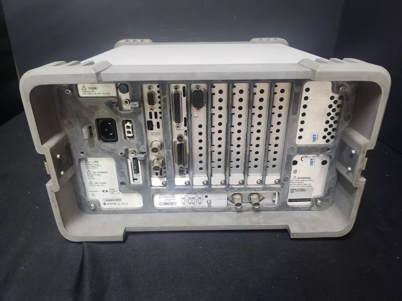 Agilent E7402A EMC Analyzer 9kHz to 3GHz with Opt 1DR, 1DS, 060, B72