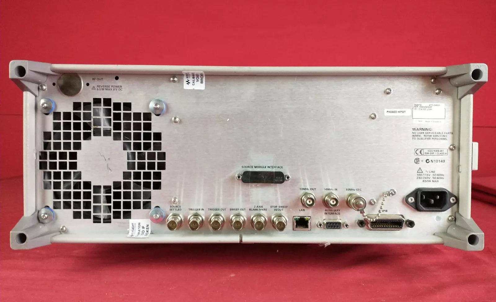 Agilent/Keysight E8257D SG44320029 PSG Analog Signal Generator