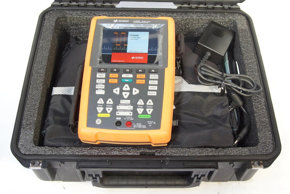 Agilent / Keysight U1620A Handheld Oscilloscope 200MHz 2 Ch 2 GSa/s